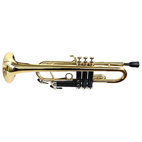 419rDCm6piL.jpg Tromba TP1-GD Plastic BB Trumpet, Gold