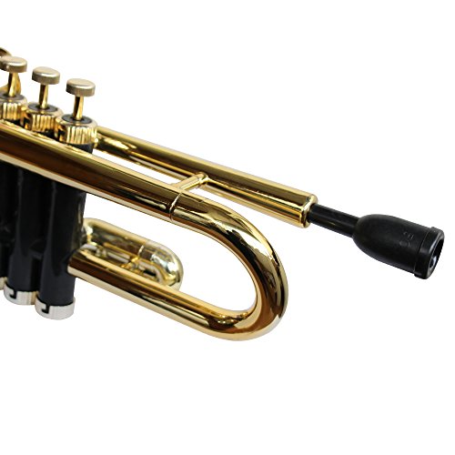 41ii4y5SnlL.jpg Tromba TP1-GD Plastic BB Trumpet, Gold mouth piece close up