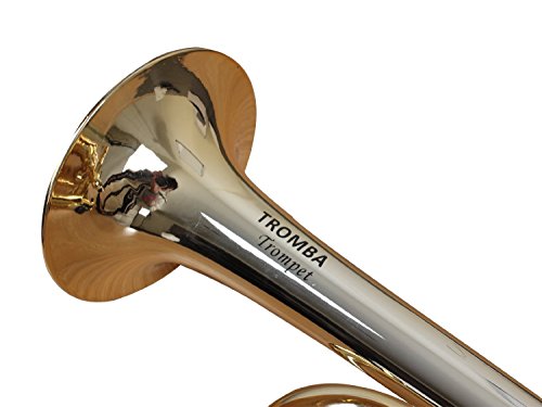 41wW4SVq8L.jpg Tromba TP1-GD Plastic BB Trumpet, Gold